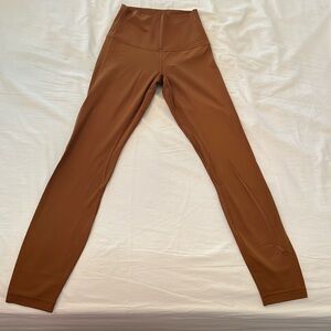 Lululemon align 25inch roasted brown leggings